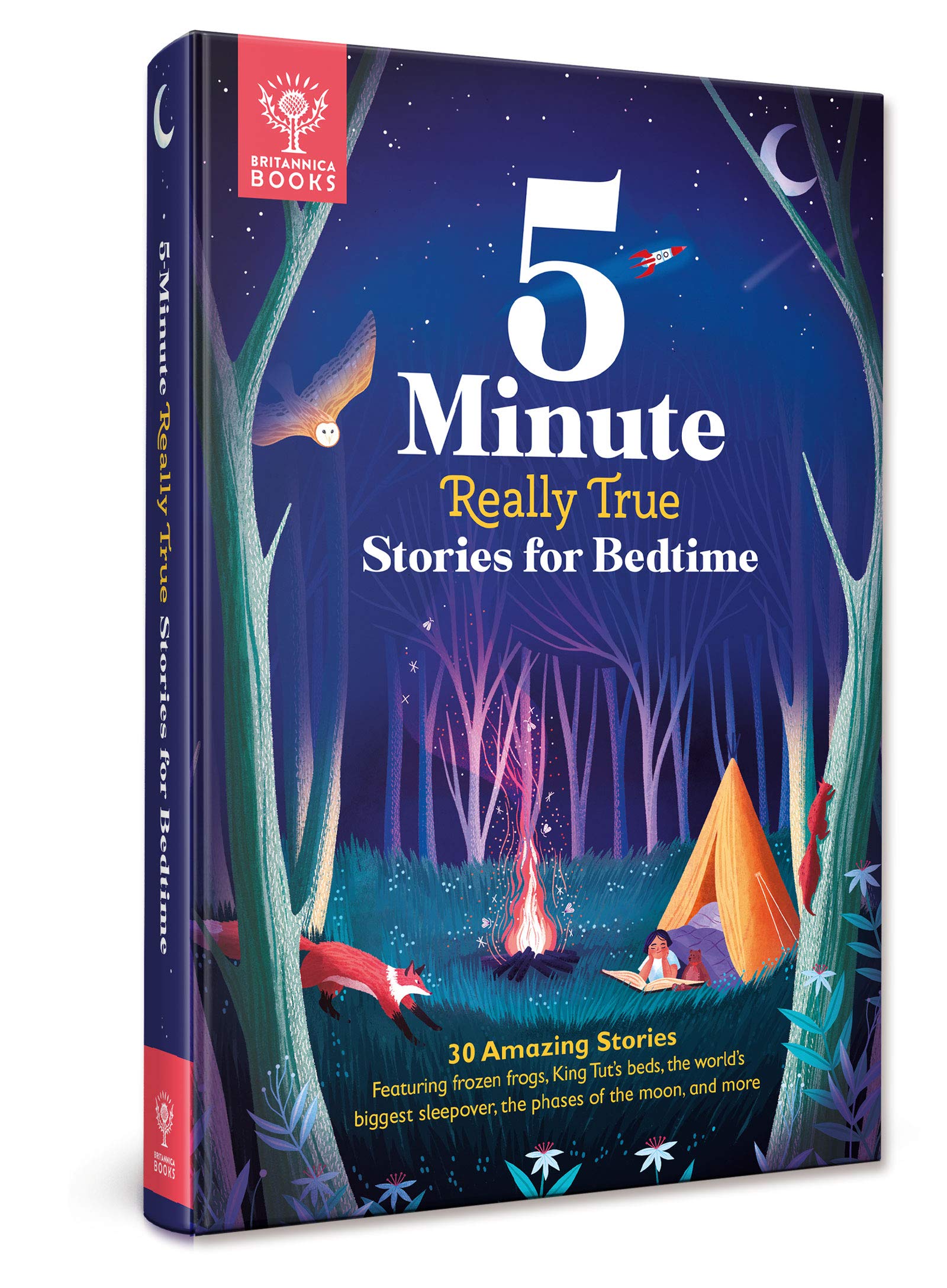 Britannica 5-Minute Really True Stories for Bedtime